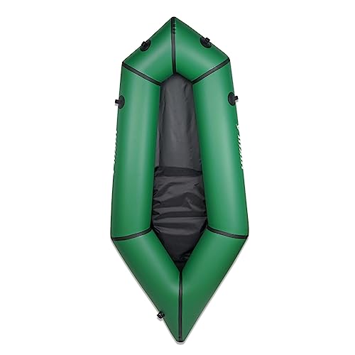 HIKULA Inflatable Lightweight TPU PackRaft Eco-Friendly White Water Rafting Micro Inflatable Kayak Canoe Carry Bag Included